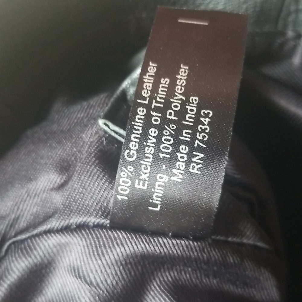 Genuine Leather Msg Bag View 6